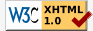 W3C XHTML1.0